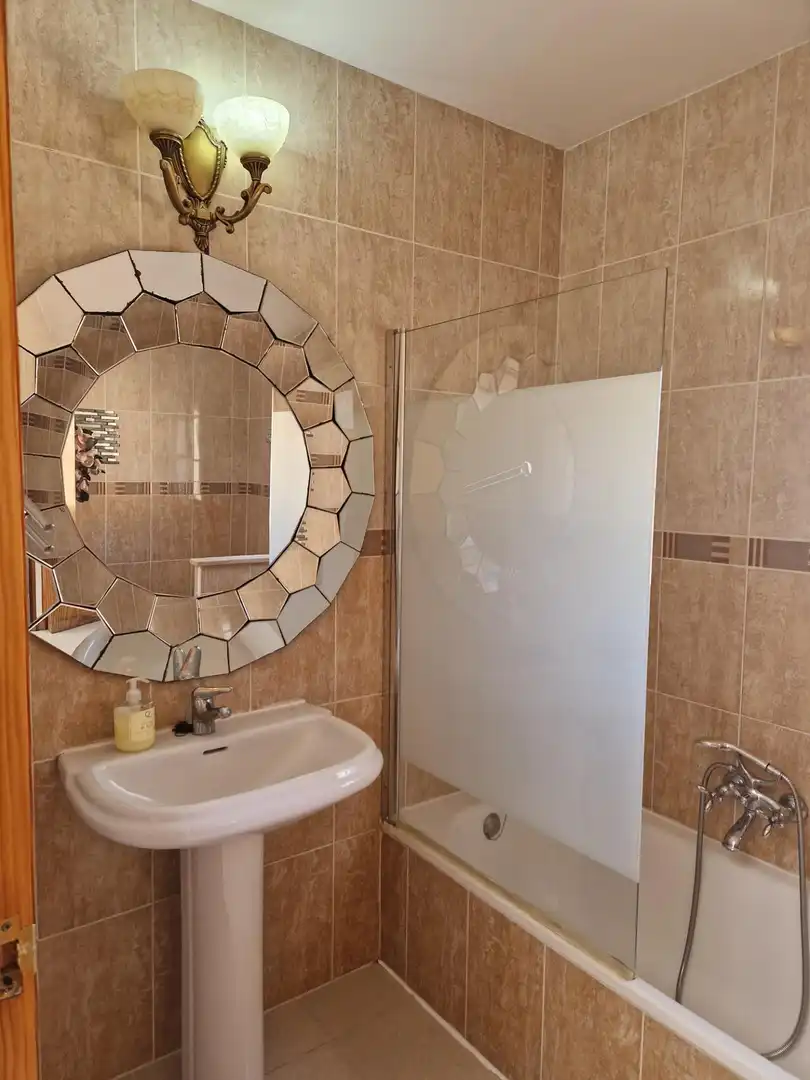 Bany de Casa adosada en venda en Mont-roig del Camp amb Jardí privat, Terrassa i Piscina