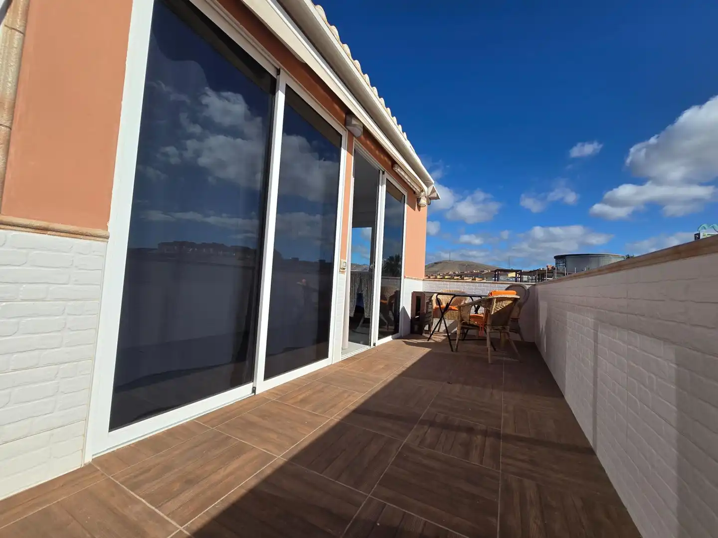 Terrassa de Àtic de lloguer en Mogán amb Aire condicionat, Moblat i Balcó