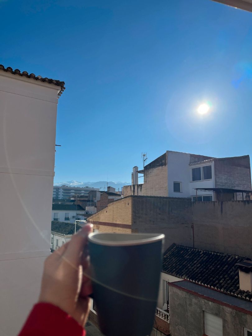 Exterior view of Flat to rent in  Granada Capital  with Air Conditioner, Terrace and Furnished