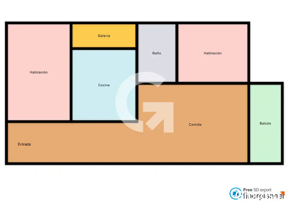 Flat for sale in Mataró  with Air Conditioner, Oven and TV