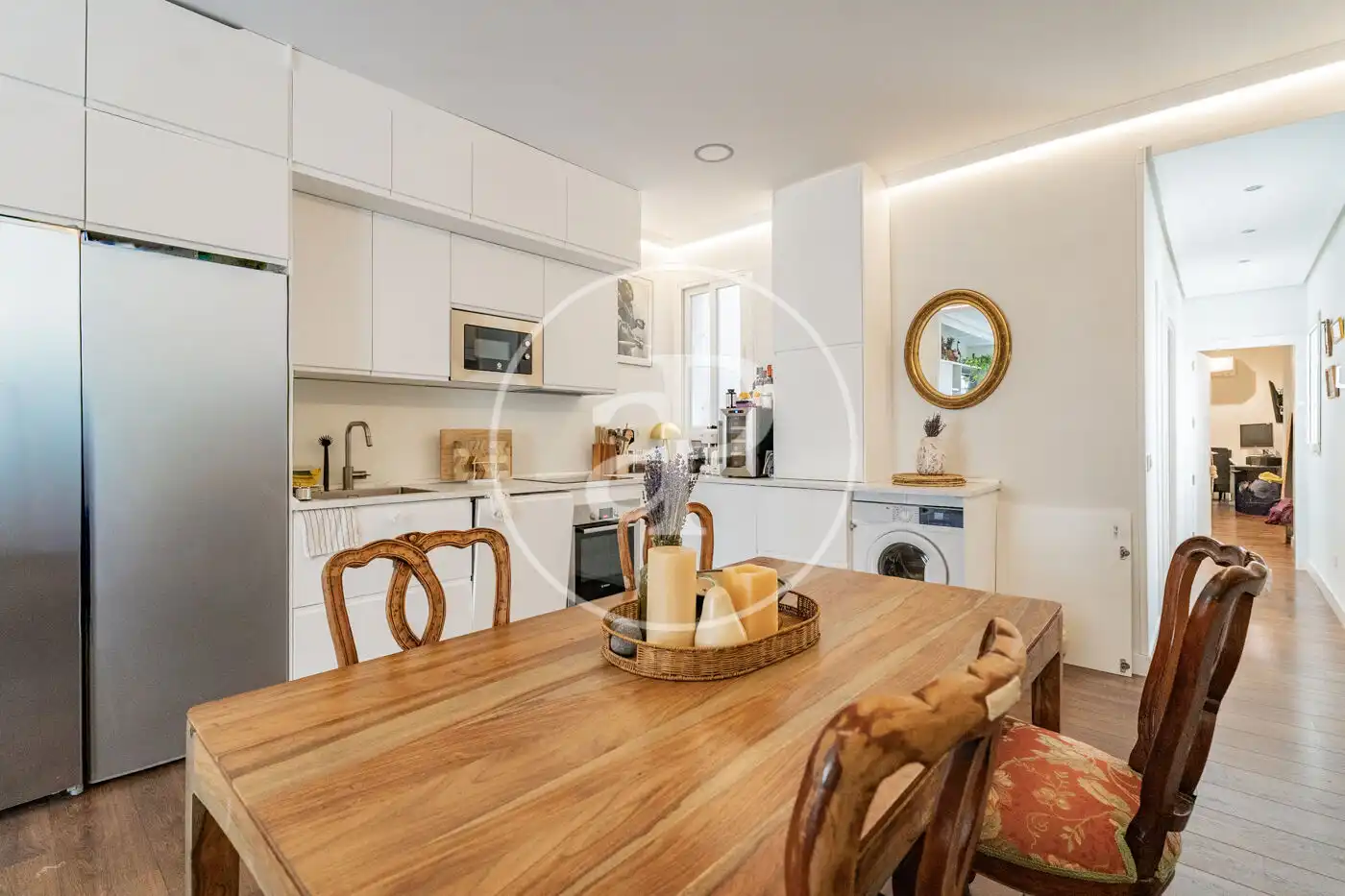 Cocina de Piso de alquiler en Madrid con Aire acondicionado y Calefacción