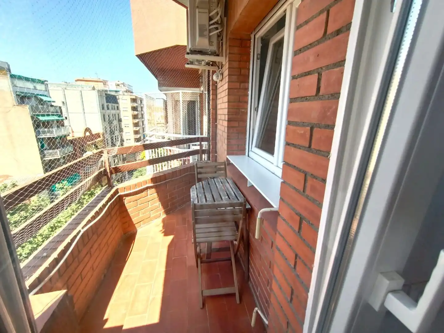 Terrasse von Wohnungen zur Miete in Barcelona mit Klimaanlage, Heizung und Parkett