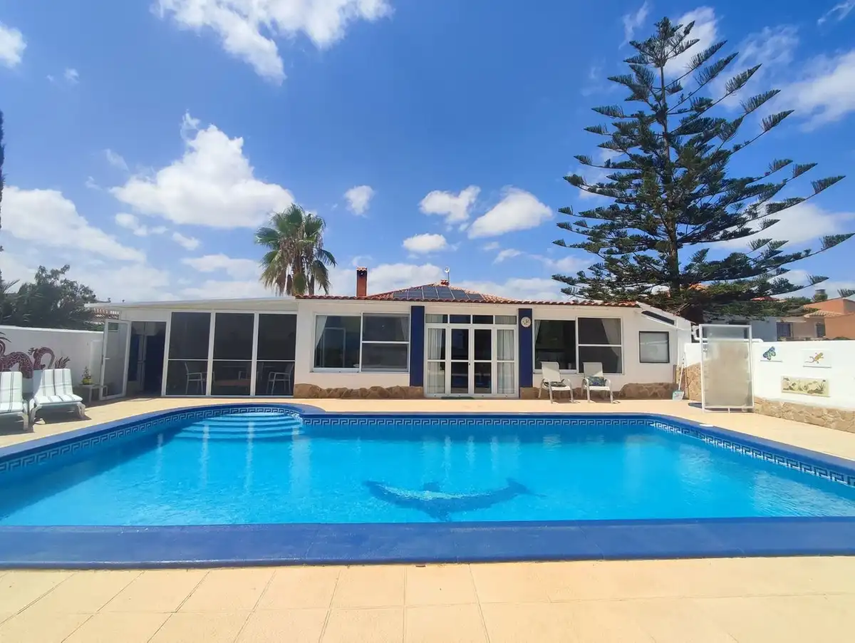 Piscina de Casa o chalet en venta en Torre-Pacheco con Aire acondicionado, Jardín privado y Terraza