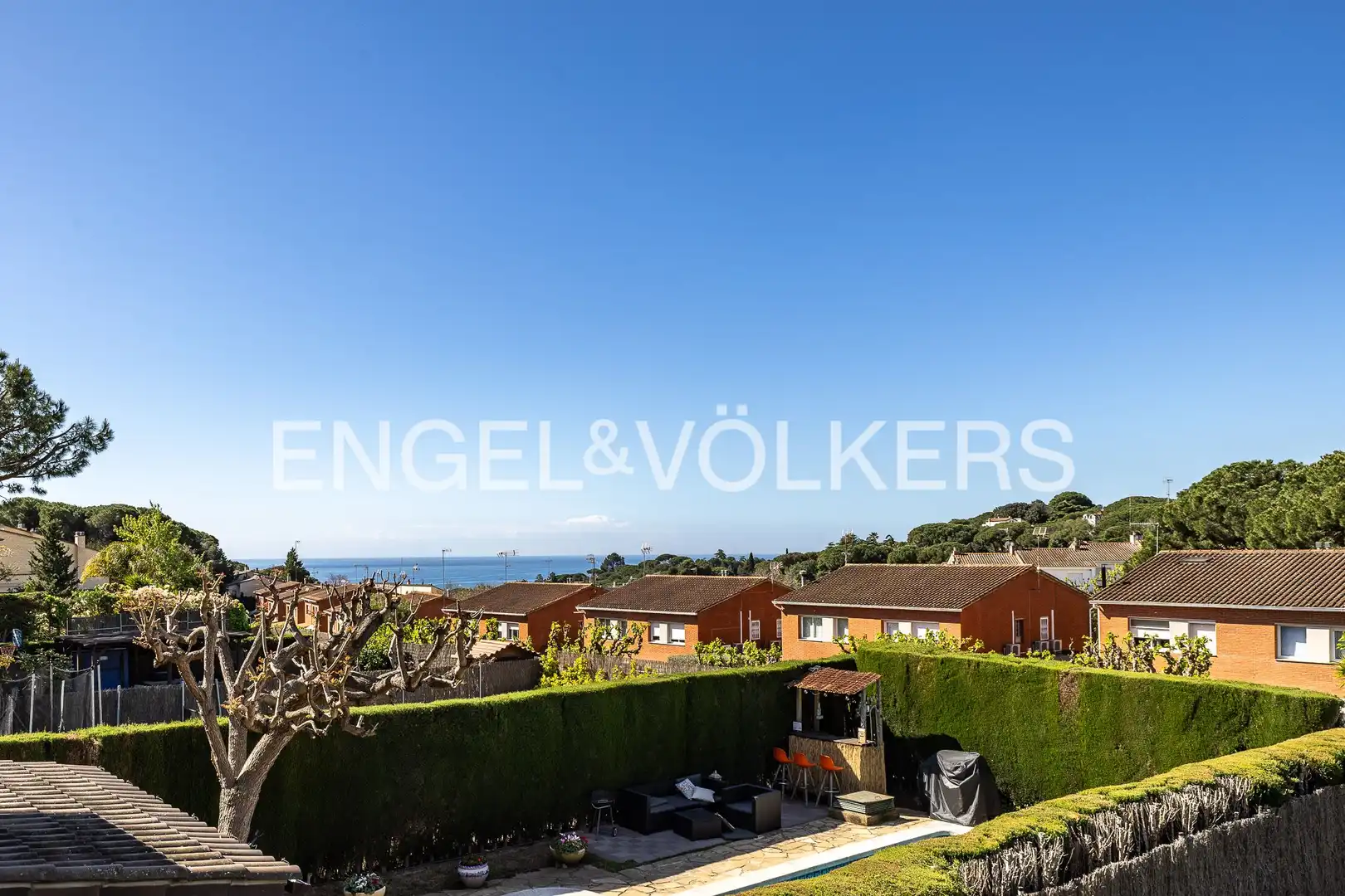 Vista exterior de Casa o chalet de alquiler en Sant Vicenç de Montalt con Calefacción, Jardín privado y Piscina