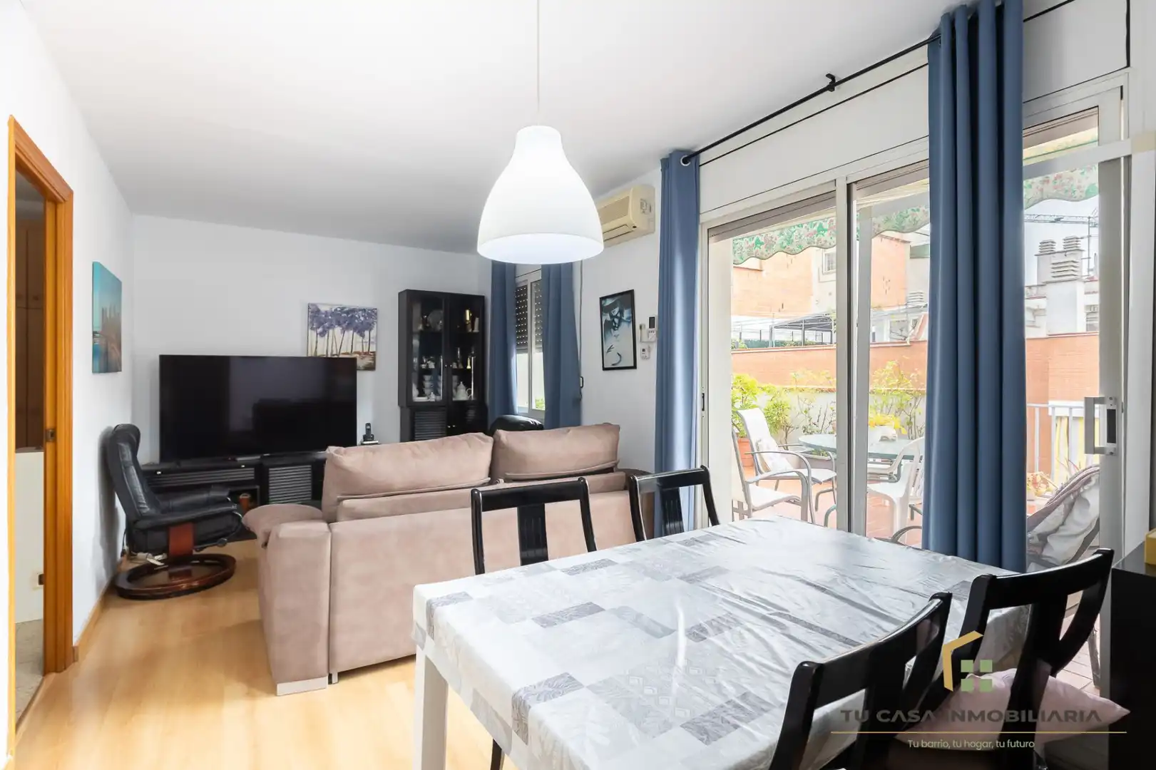 Living room of Attic for sale in Badalona  with Air Conditioner, Heating and Terrace