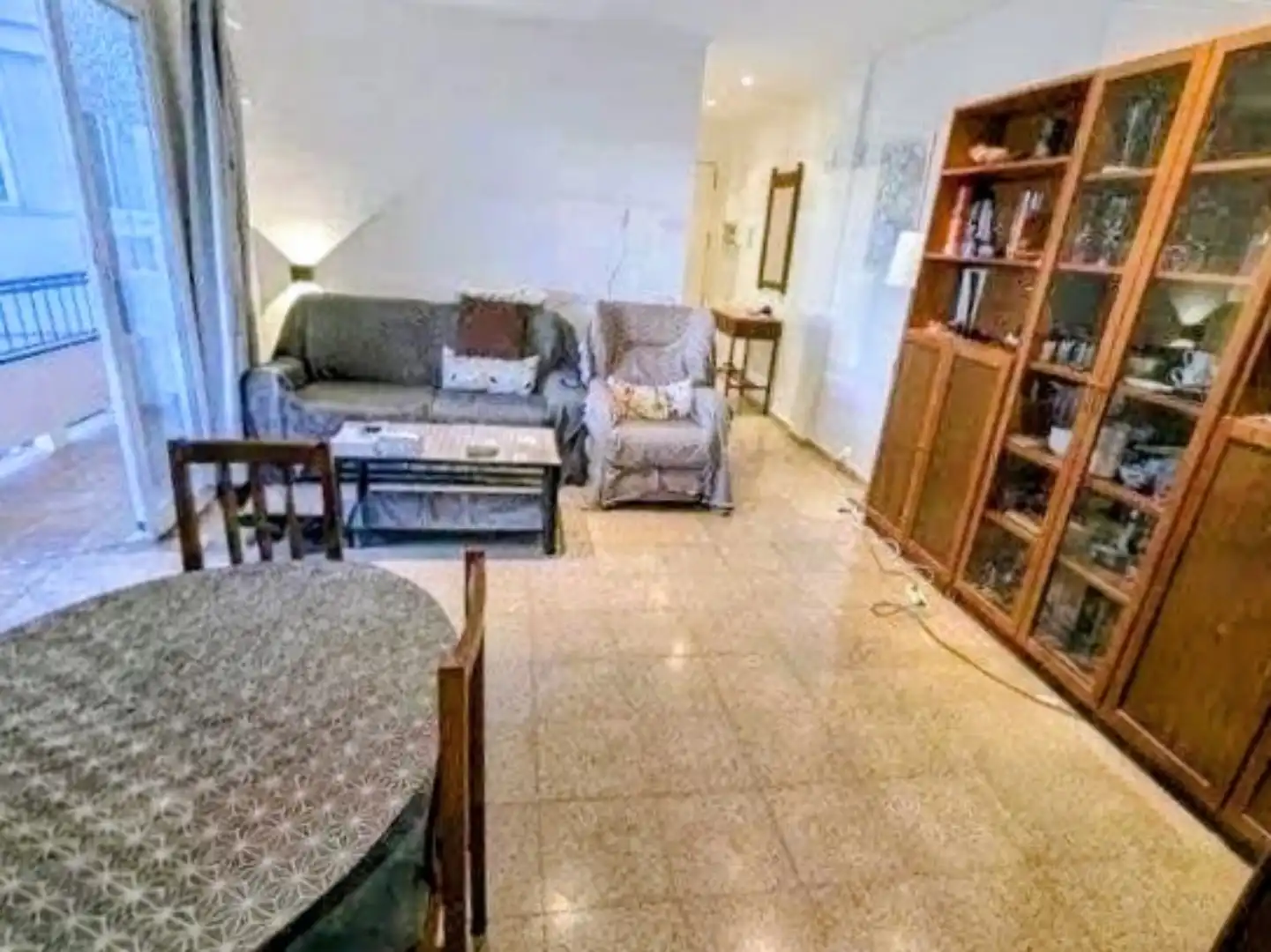 Sala de estar de Piso en venta en  Palma de Mallorca con Terraza y Balcón