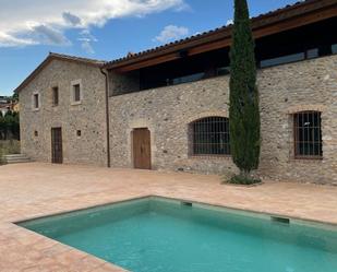 Exterior view of Country house to rent in Bàscara  with Air Conditioner, Heating and Private garden