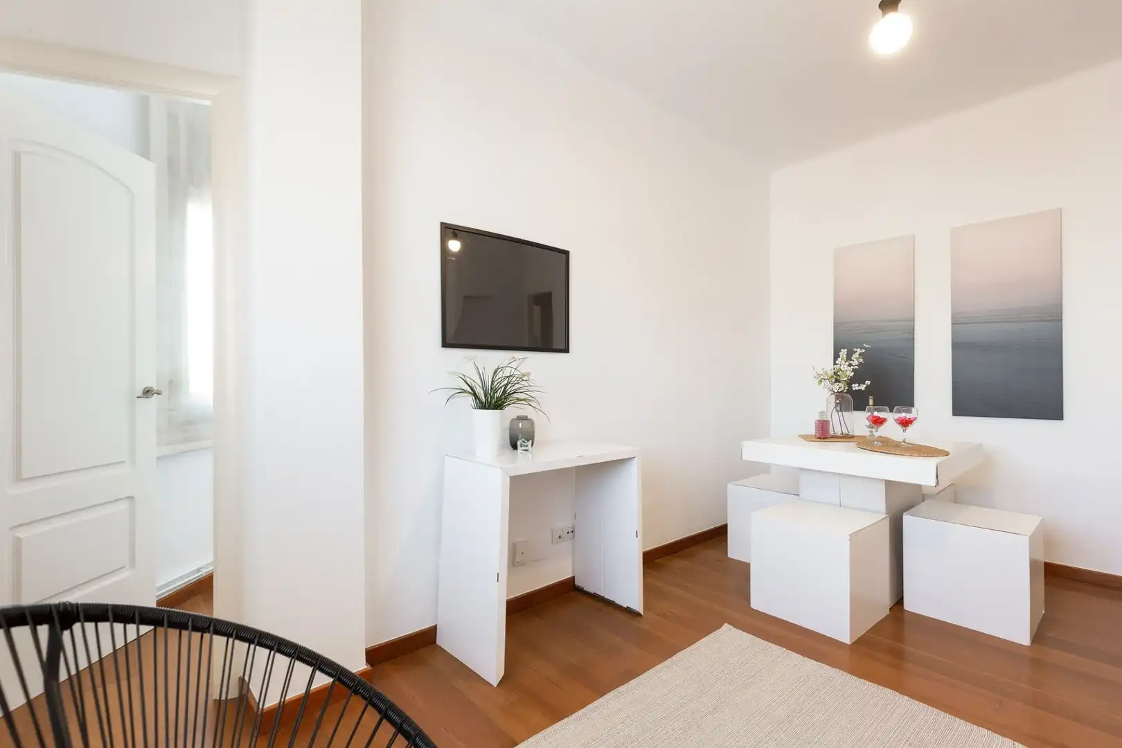 Sala de estar de Piso en venta en L'Hospitalet de Llobregat con Aire acondicionado y Calefacción