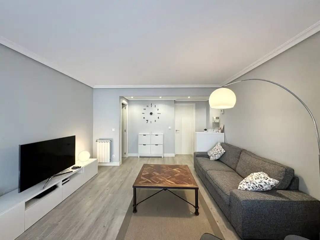Living room of Flat for rent in Donostia - San Sebastián   with Heating, Terrace and Storage room