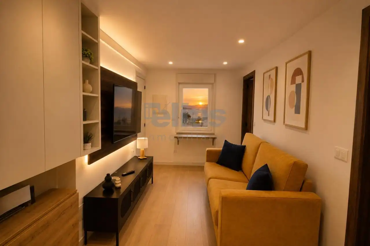 Living room of Flat for sale in Laxe, A Coruña
