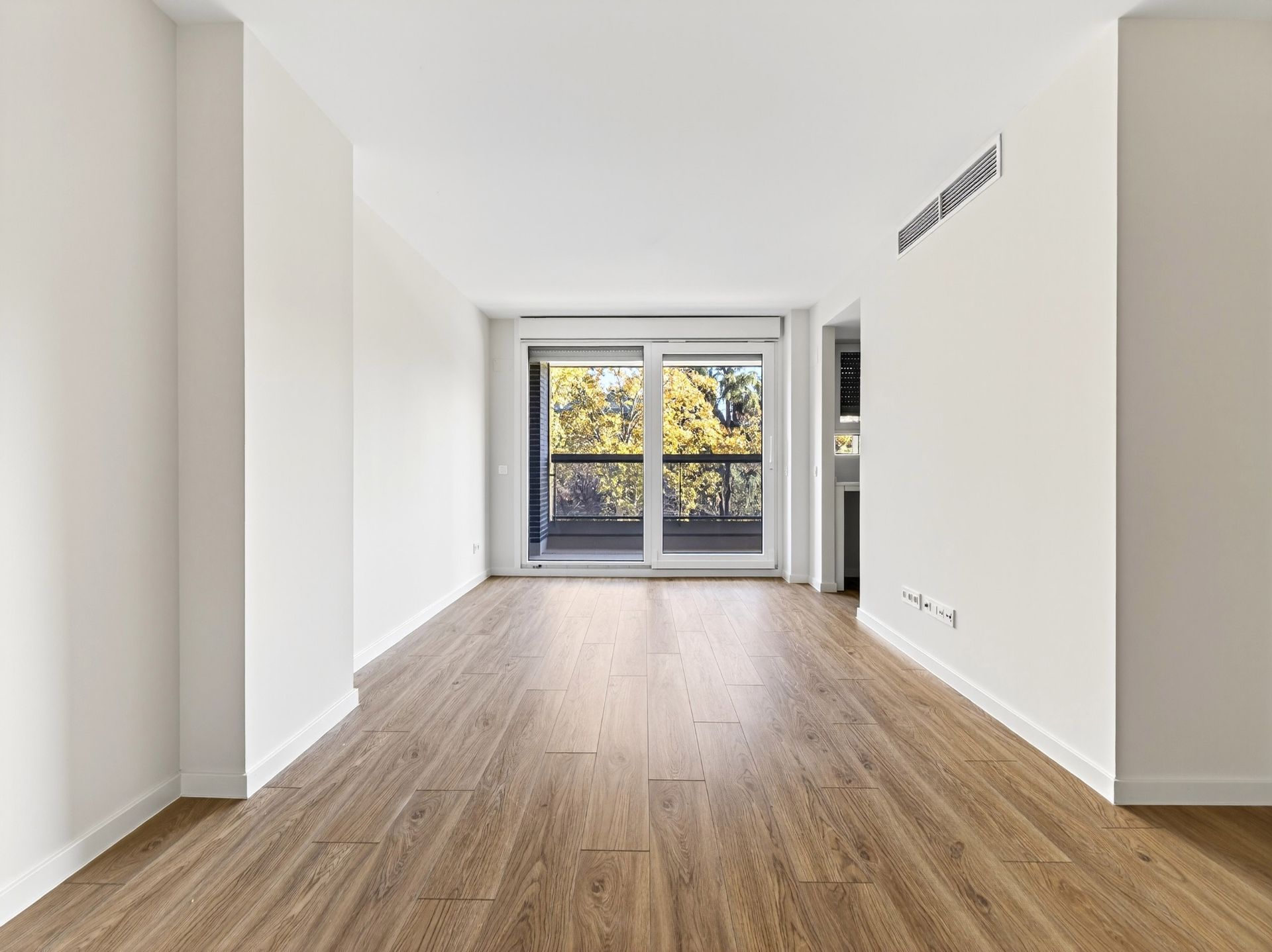 Sala de estar de Piso en venta en  Madrid Capital con Aire acondicionado, Calefacción y Terraza