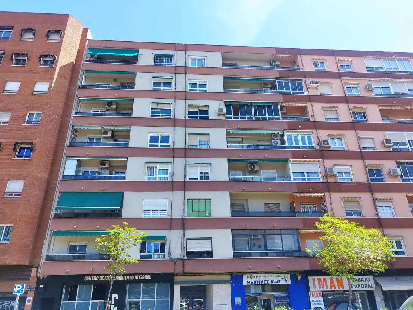 Vista exterior de Pis en venda en  Valencia Capital amb Aire condicionat i Balcó