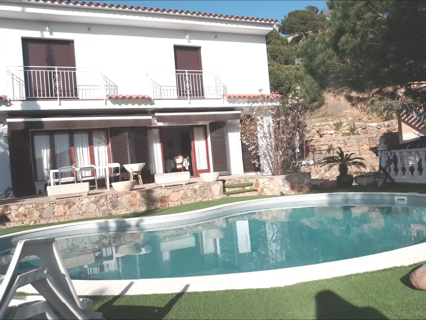 Piscina de Casa o xalet en venda en Lloret de Mar amb Jardí privat, Terrassa i Traster