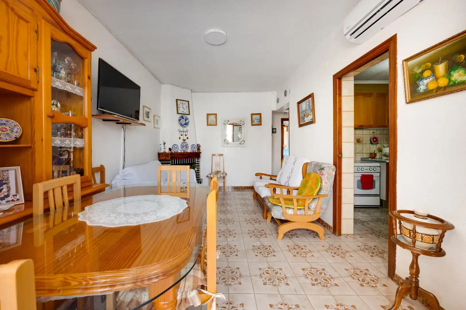 Sala de estar de Casa o chalet en venta en Torrevieja con Terraza y Amueblado
