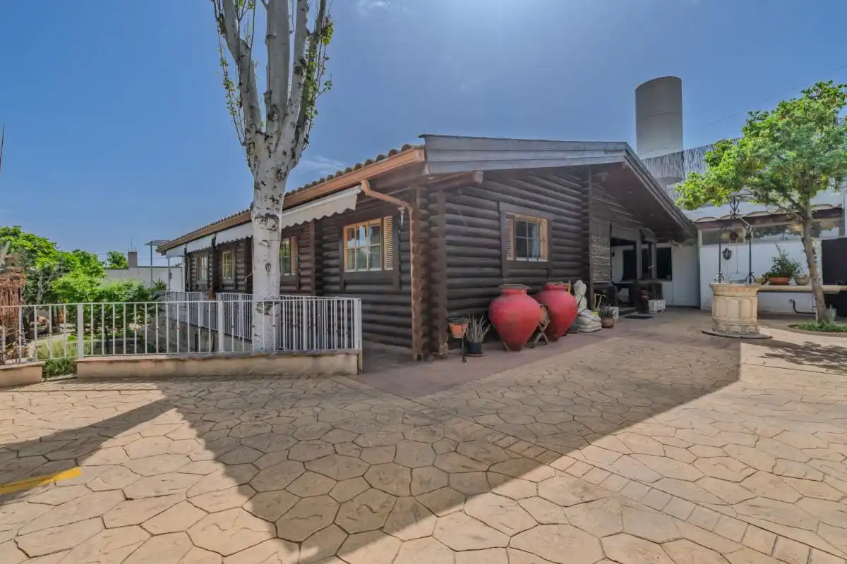 Exterior view of Houses for sale in Murcia  with Heating, Swimming Pool and Furnished