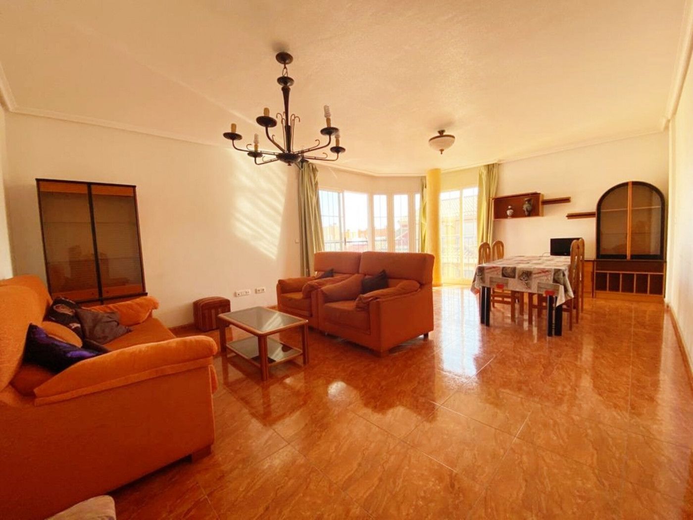 Living room of Flat for sale in Orihuela  with Air Conditioner, Heating and Private garden