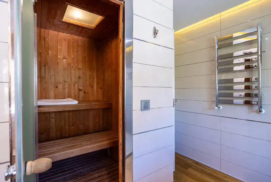 Bany de Casa o xalet de lloguer en Marbella amb Aire condicionat, Jardí privat i Terrassa