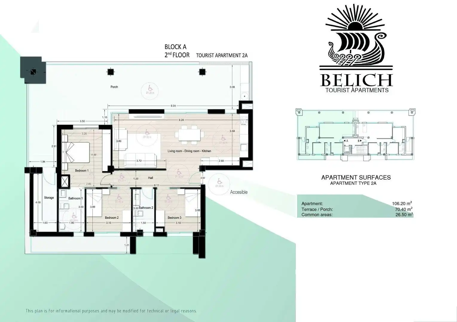 Appartement compact avec piscine à vendre à Los Narejos - Punta Calera, imagen 4