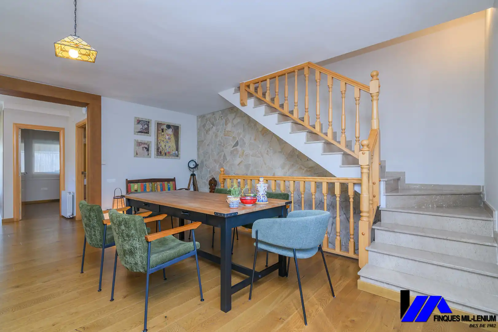 Comedor de Casa o chalet en venta en Vallirana con Aire acondicionado, Calefacción y Jardín privado