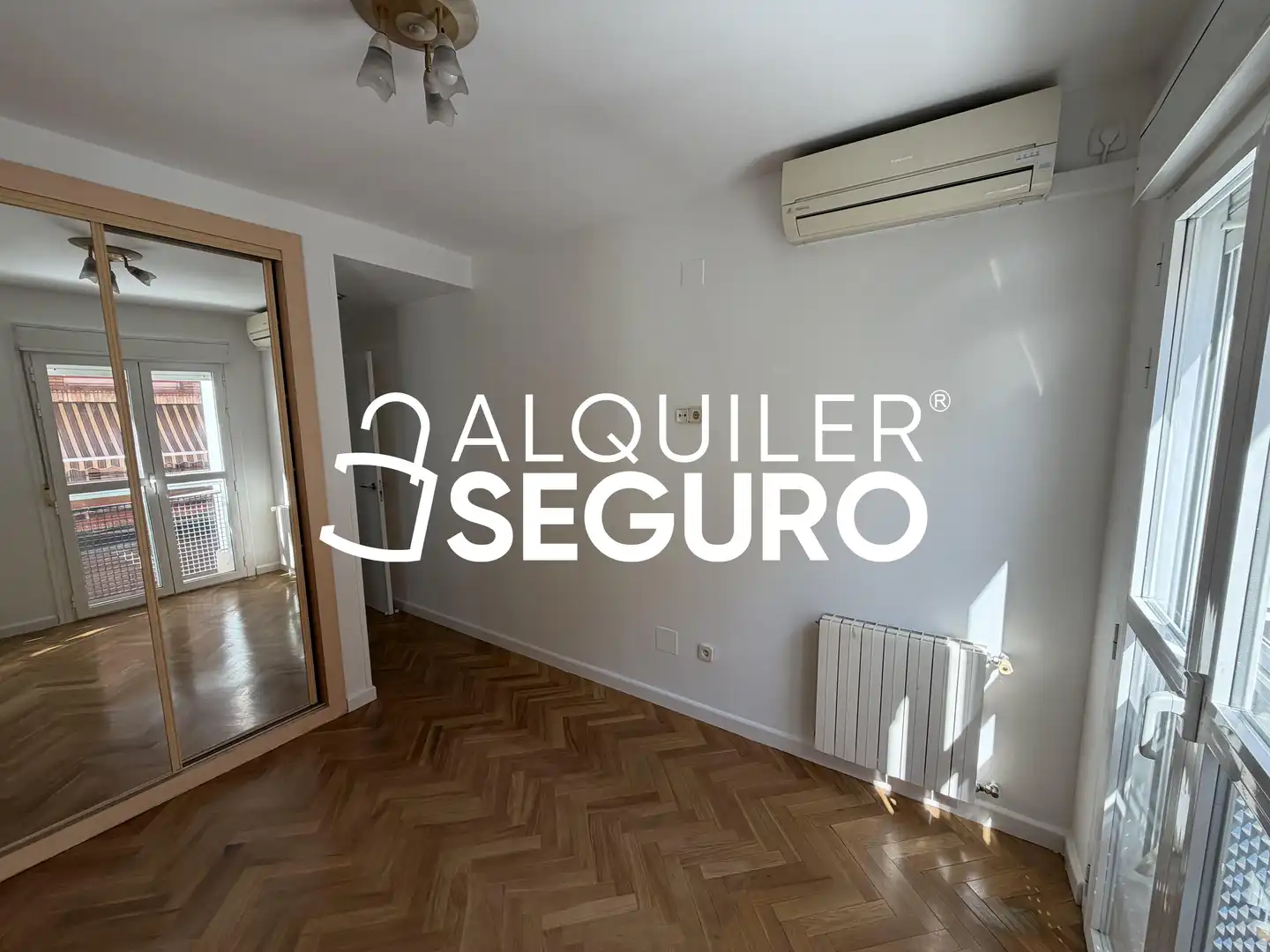 Schlafzimmer von Wohnung zur Miete in Getafe mit Klimaanlage und Heizung