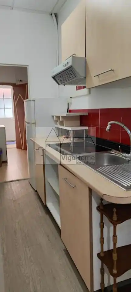 Kitchen of Apartments for sale in Moaña  with Storage room and Furnished