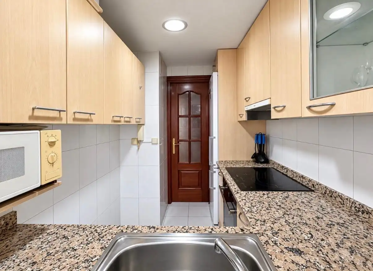 Kitchen of Apartments for sale in  Pamplona / Iruña  with Heating, Parquet flooring and Storage room