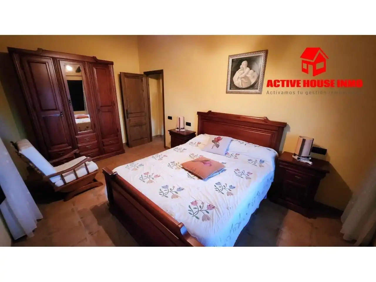 Habitación de Finca rústica en venta en Camarles con Jardín privado, Terraza y Trastero