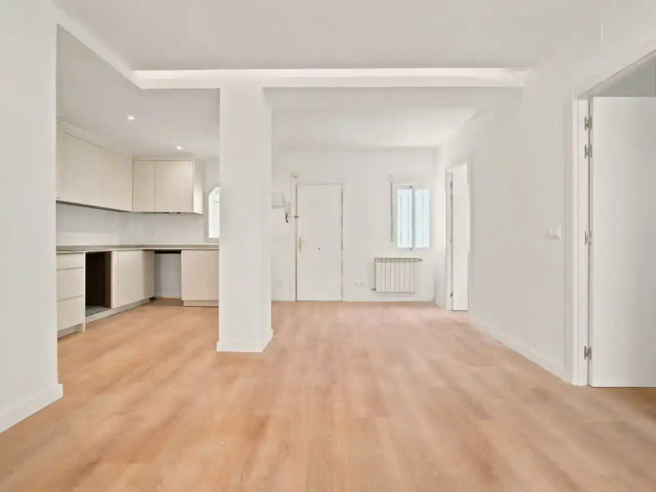 Sala de estar de Piso en venta en  Madrid Capital con Aire acondicionado