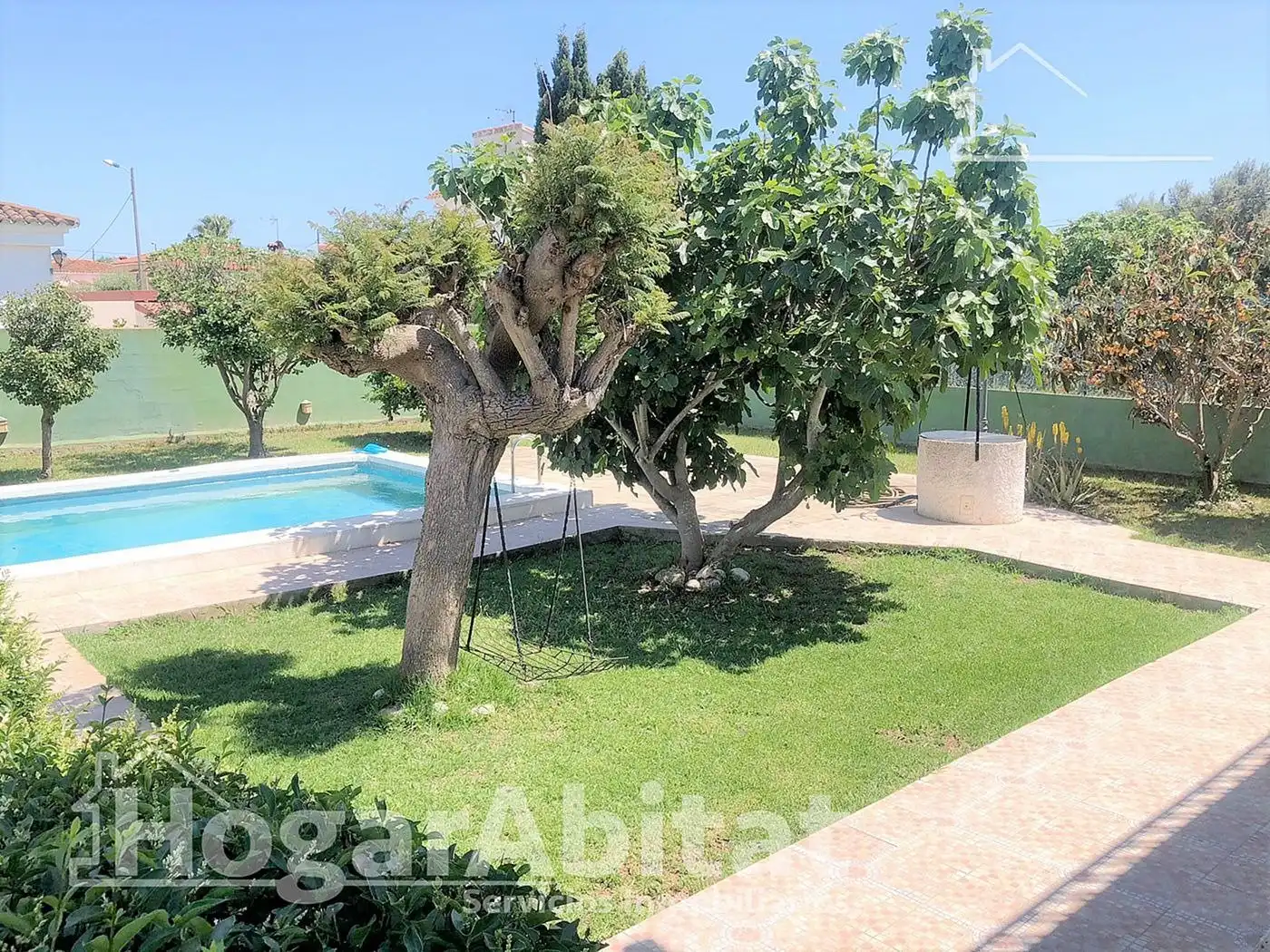 Garten von Haus oder Chalet zum Verkauf in Castellón de la Plana / Castelló de la Plana mit Terrasse, Abstellraum und Schwimmbad