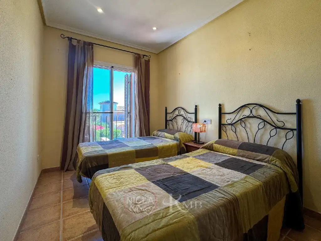 Bedroom of Duplexes for sale in Vera  with Air Conditioner, Terrace and Balcony