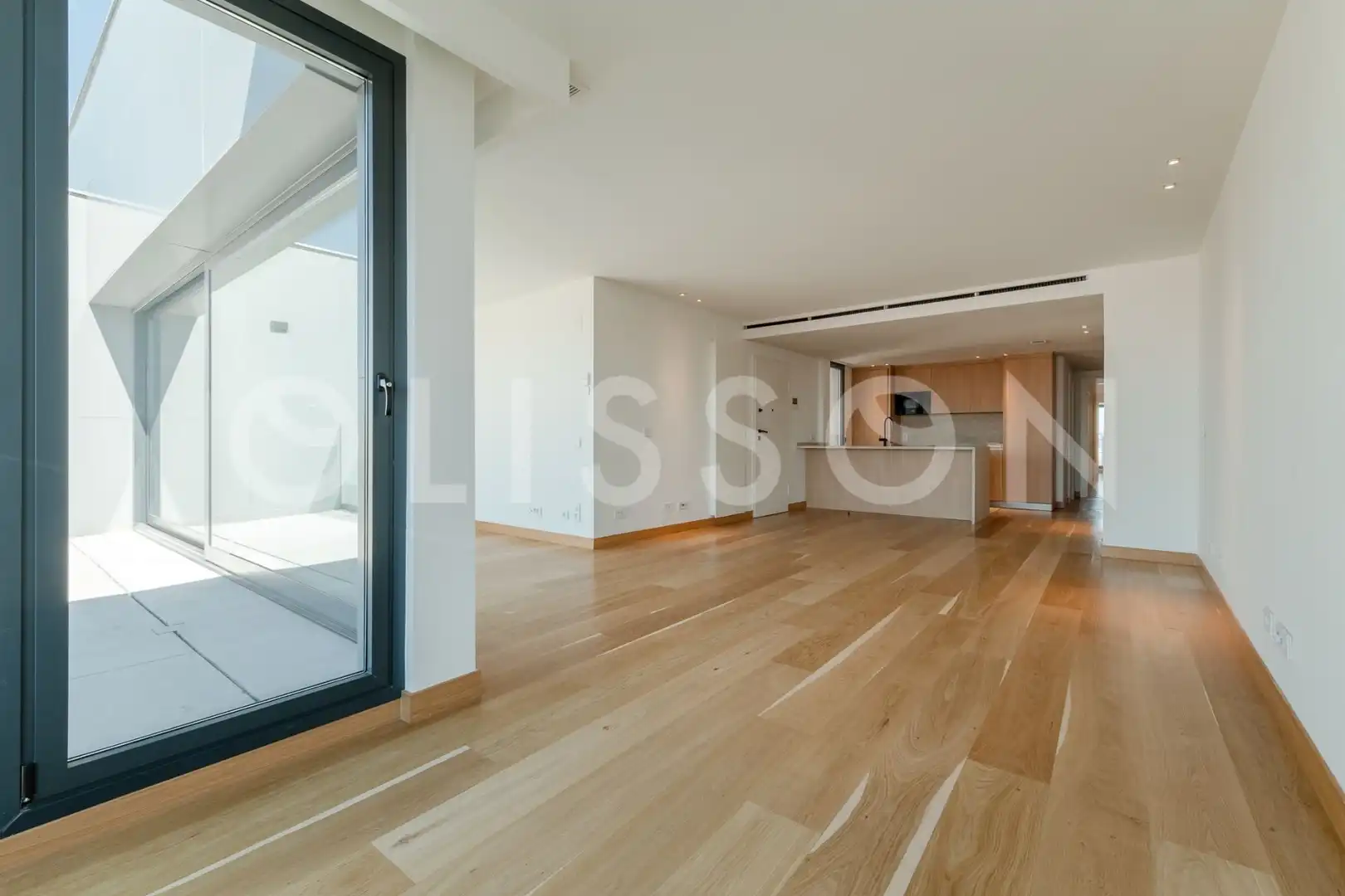 Sala de estar de Piso de alquiler en Madrid con Aire acondicionado, Calefacción y Terraza
