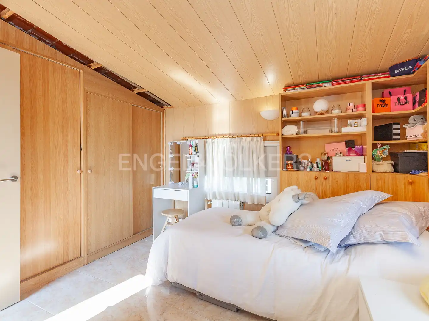Bedroom of Houses for sale in Sant Cugat del Vallès  with Air Conditioner, Heating and Private garden
