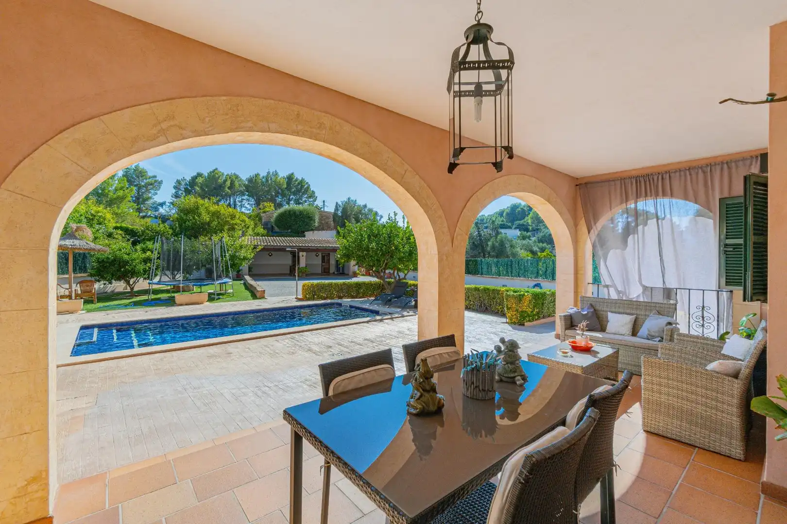 Terraza de Casa o chalet en venta en Calvià con Aire acondicionado, Calefacción y Jardín privado