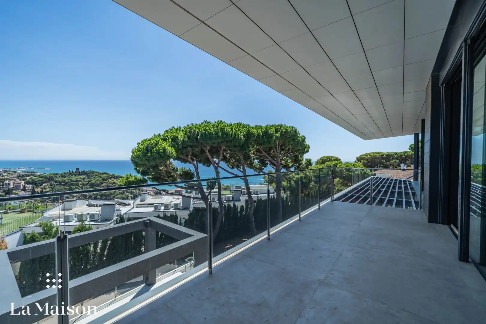Terraza de Casa o chalet en venta en Caldes d'Estrac con Aire acondicionado, Calefacción y Jardín privado