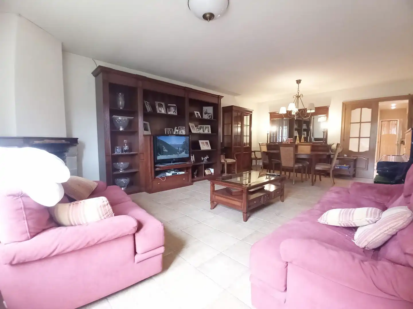 Sala d'estar de Casa o xalet en venda en Cervià de Les Garrigues amb Calefacció, Jardí privat i Parquet