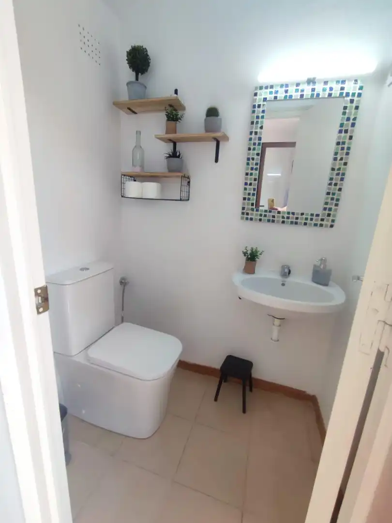 Baño de Dúplex de alquiler en Calonge i Sant Antoni con Amueblado, Horno y Lavadora