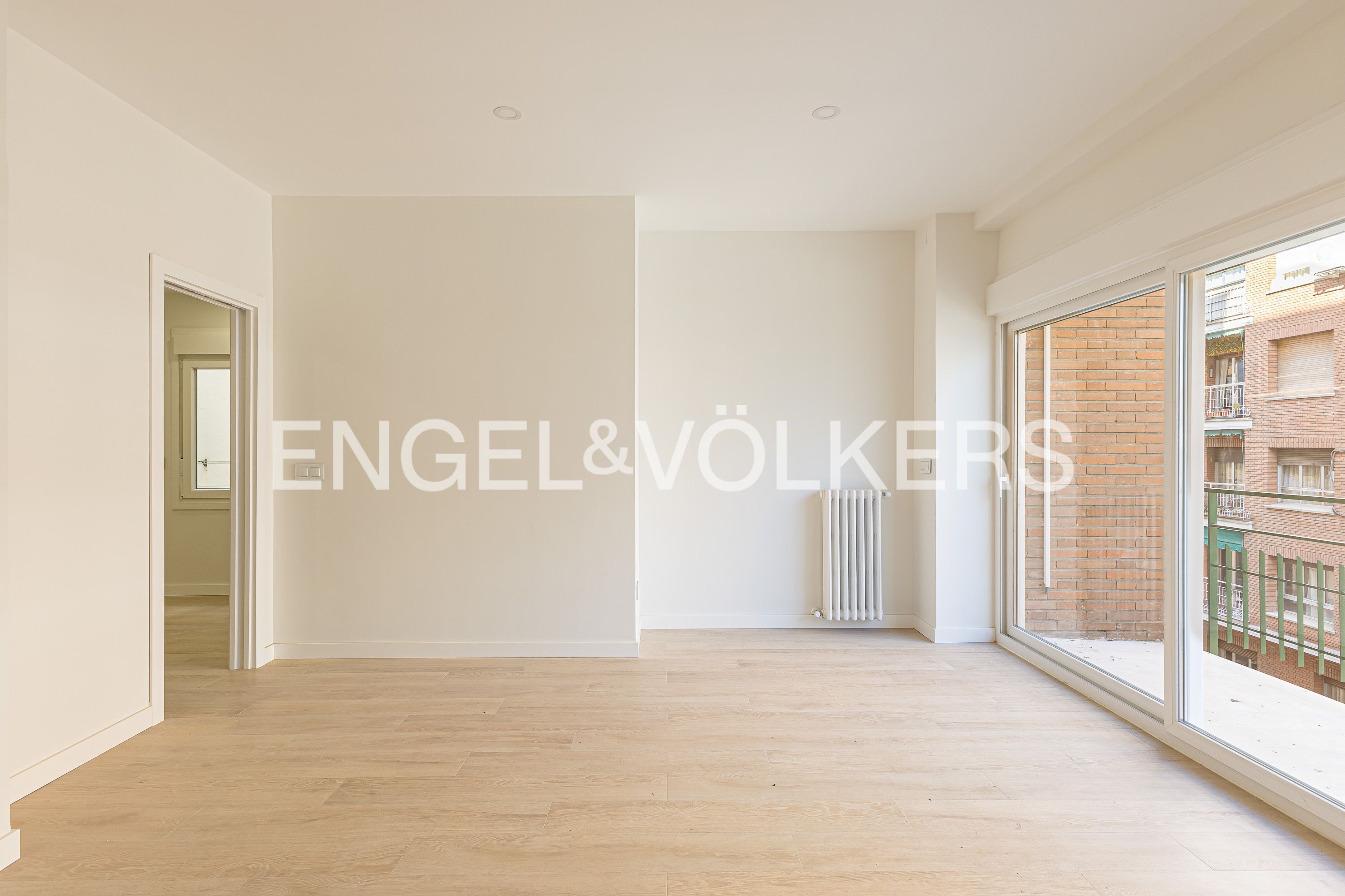 Sala d'estar de Pis de lloguer en  Madrid Capital amb Aire condicionat, Calefacció i Terrassa