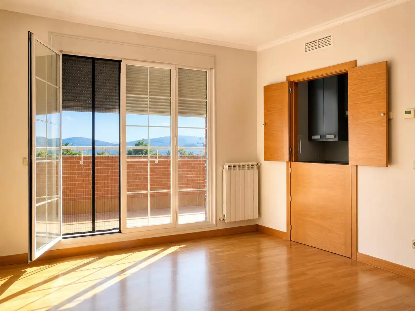 Sala de estar de Ático en venta en Collado Villalba con Calefacción, Jardín privado y Terraza