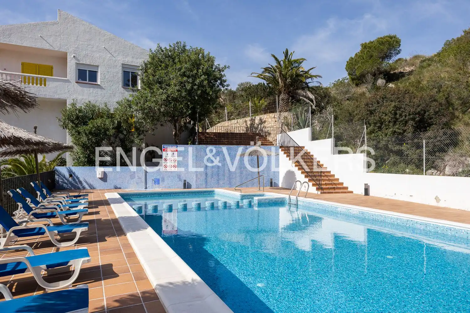 Piscina de Ático de alquiler en Cullera con Aire acondicionado, Calefacción y Parquet