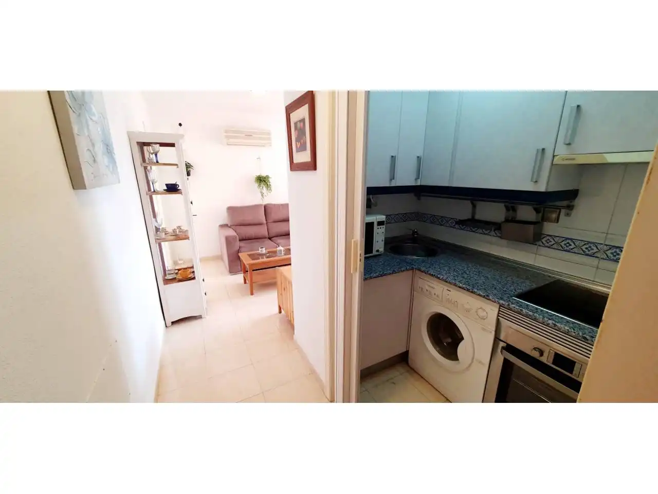 Cuina de Apartament en venda en Vícar amb Aire condicionat, Calefacció i Terrassa