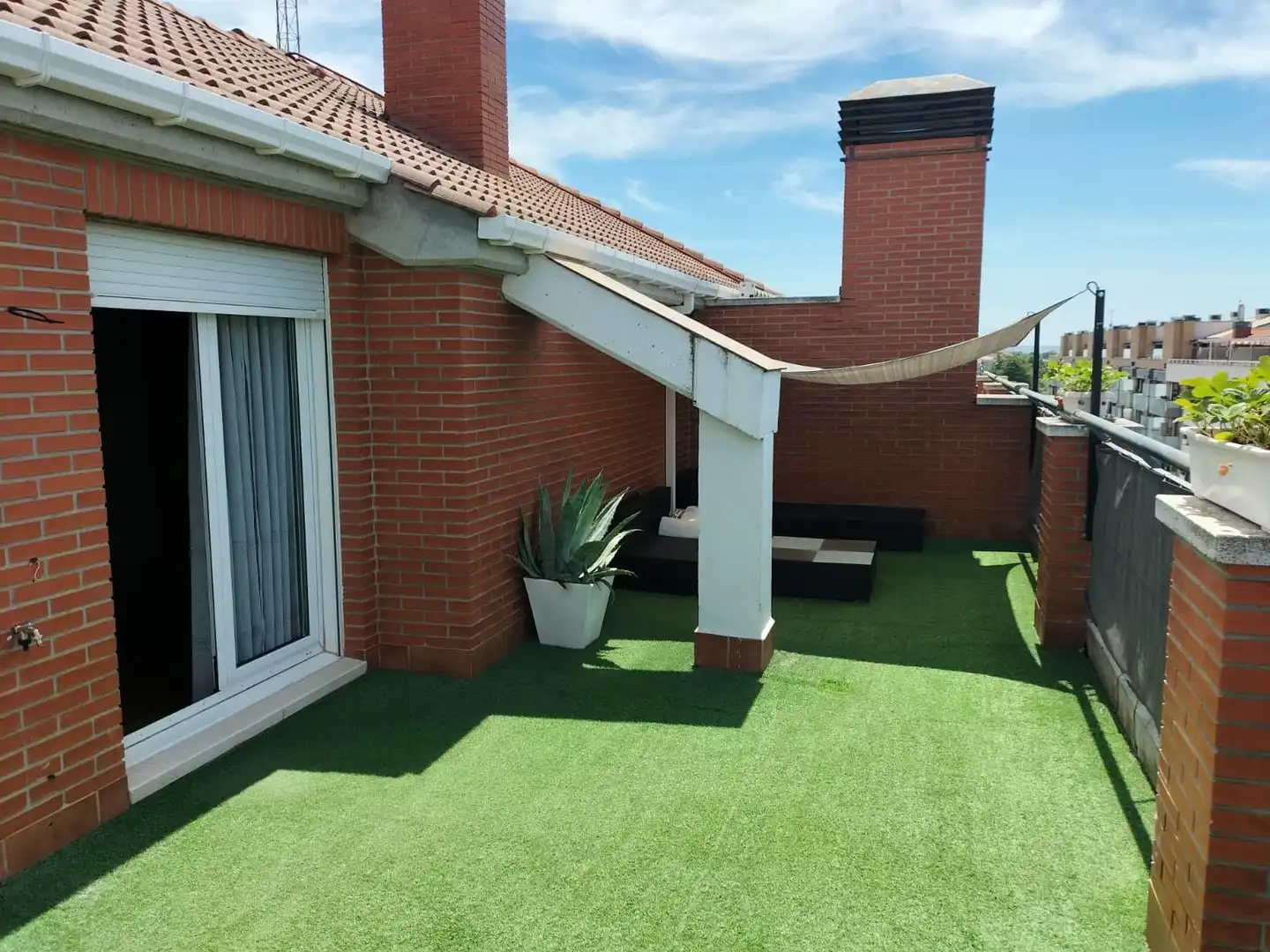Terrace of Flat for sale in Palencia  with Heating, Parquet flooring and Terrace