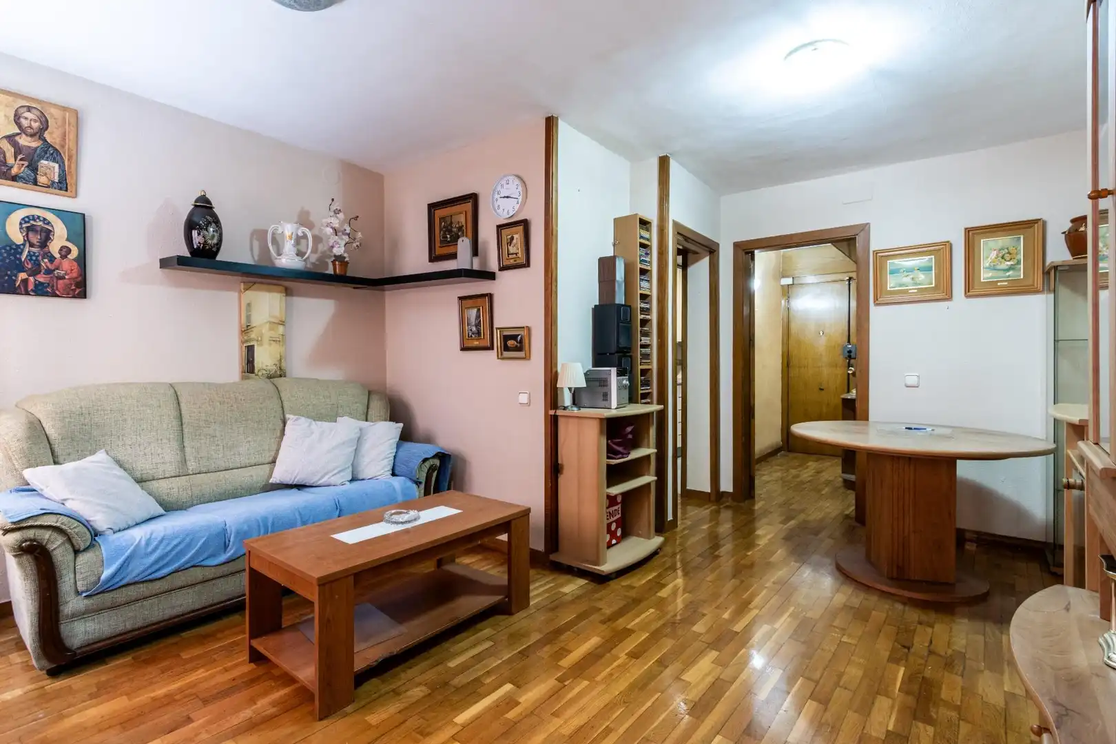 Sala de estar de Piso en venta en Barcelona con Amueblado