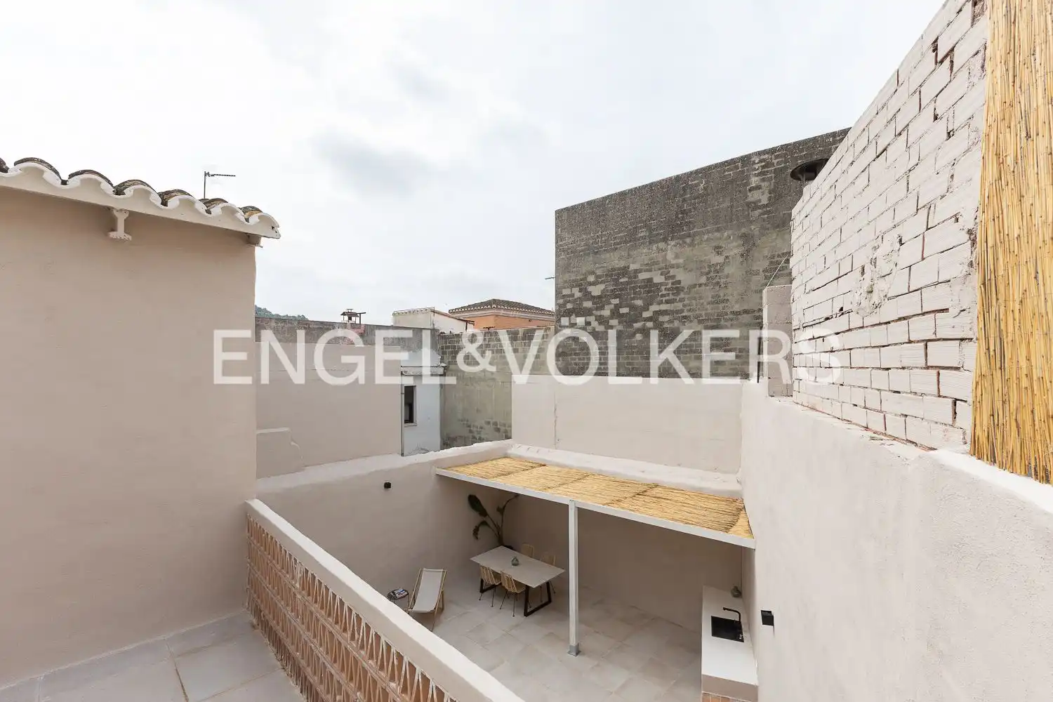 Terraza de Casa adosada en venta en Náquera con Calefacción, Parquet y Terraza
