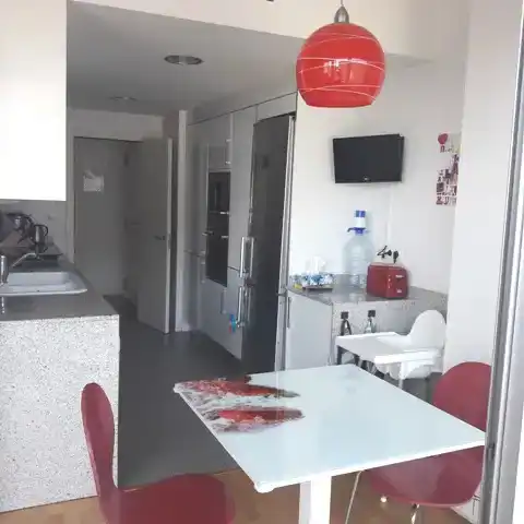 Cocina de Piso de alquiler en Sant Feliu de Llobregat con Aire acondicionado, Calefacción y Parquet