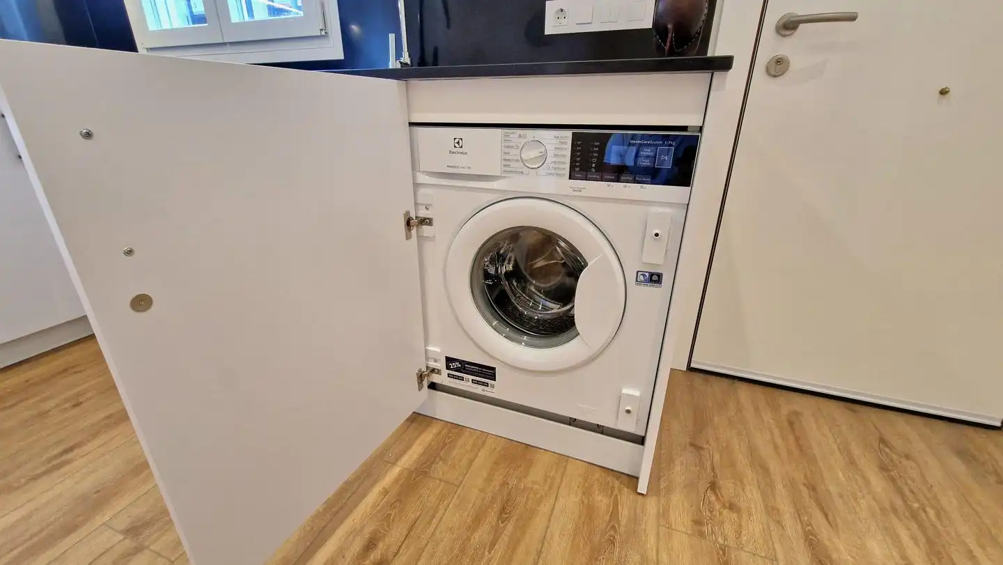 Küche von Wohnung zum Verkauf in Madrid mit Klimaanlage