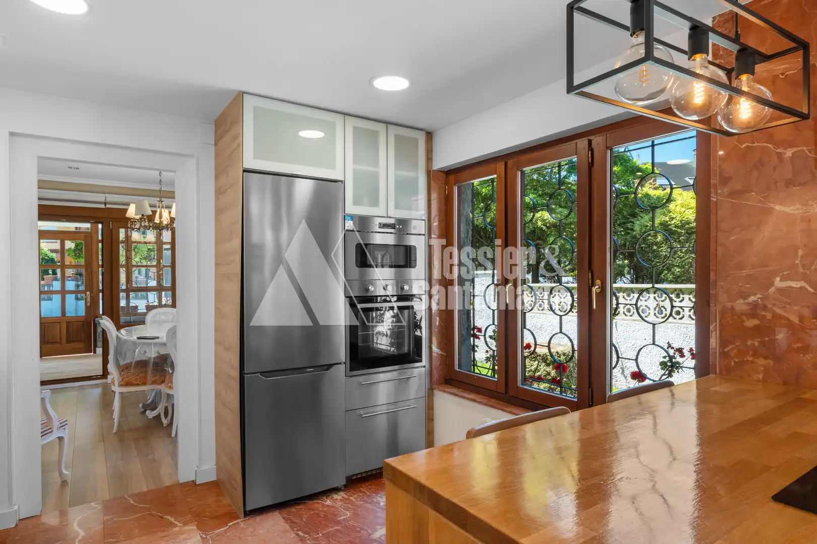 Cocina de Casa o chalet en venta en Castrillón con Calefacción, Jardín privado y Terraza