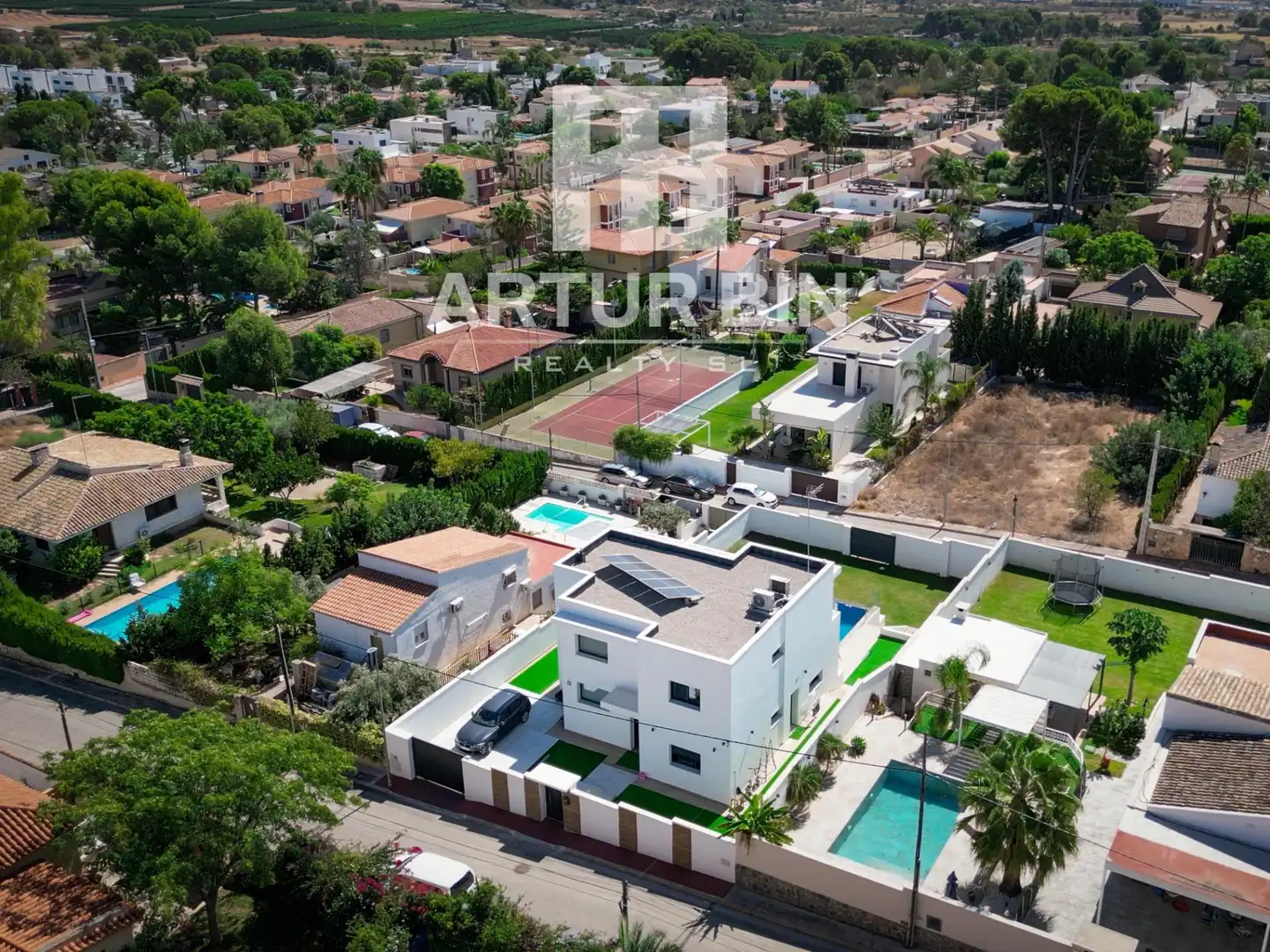 Vista exterior de Casa o chalet en venta en Bétera con Aire acondicionado, Calefacción y Jardín privado
