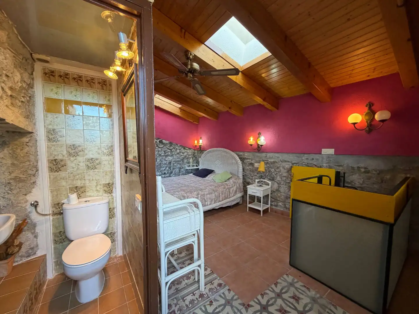 Bedroom of Houses for sale in Biure, Girona