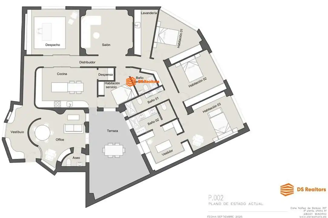 Flat with lift for sale in Barrio de Salamanca, imagen 57