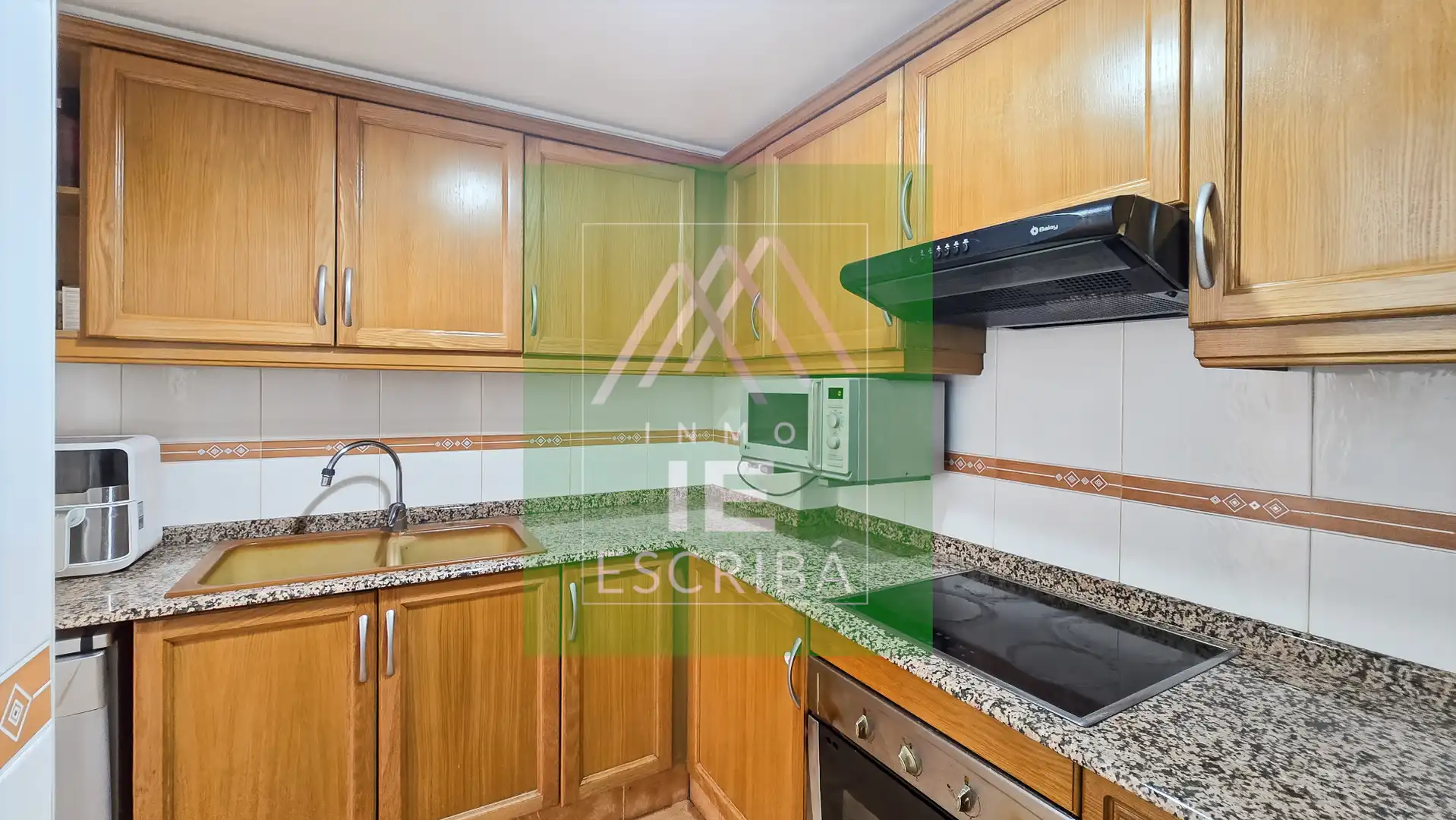 Kitchen of Flat for sale in Catadau  with Air Conditioner and Terrace